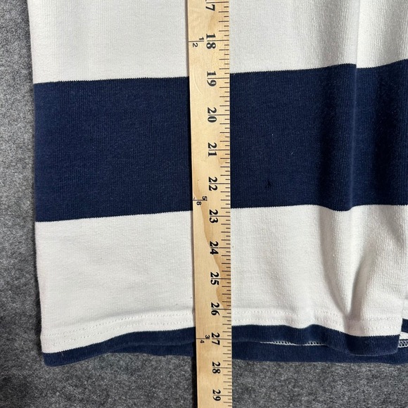 Barbarian Rugby Shirt Hoodie Mens Small Striped Heavy CREW Rowing - Picture 6 of 16